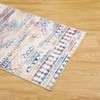 Modern Washable Hallway Runner,Bohemian Rugs ,Non-Slip Non-Shedding Kitchen Entrway Bathroom Floor Mat for Living Room Bedroom - 3 of 4