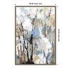 Amanti Art 23"x33" Silversong Birch II by Lera Framed Canvas Wall Art Print - 4 of 4