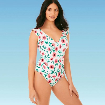 White Floral One Piece Online Hotsell Up To 58 Off Www Editorialelpirata Com