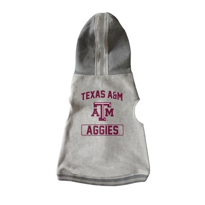 NCAA Texas A&M Aggies Little Earth Pet Hooded Crewneck Football Shirt - M