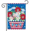 American Planter Patriotic Garden Flag Primitive 18" x 12.5" Briarwood Lane - 2 of 4