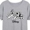 Women's - Disney - Mickey Minnie Daisy Donald Goofy Pluto Oversized Graphic T-Shirt - image 2 of 4