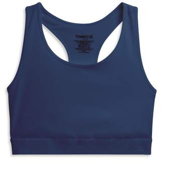 TomboyX Compression Tank, Wireless Full Coverage Medium Support Top,  (XS-6X) Thyme Small