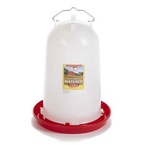 Little Giant 3-Gallon Heavy-Duty Plastic Gravity Fed Poultry Waterer - 1 of 4