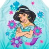 Disney Princess Cinderella Belle Tiana Jasmine Girls One Piece Bathing Suit Toddler to Little Kid - 3 of 4