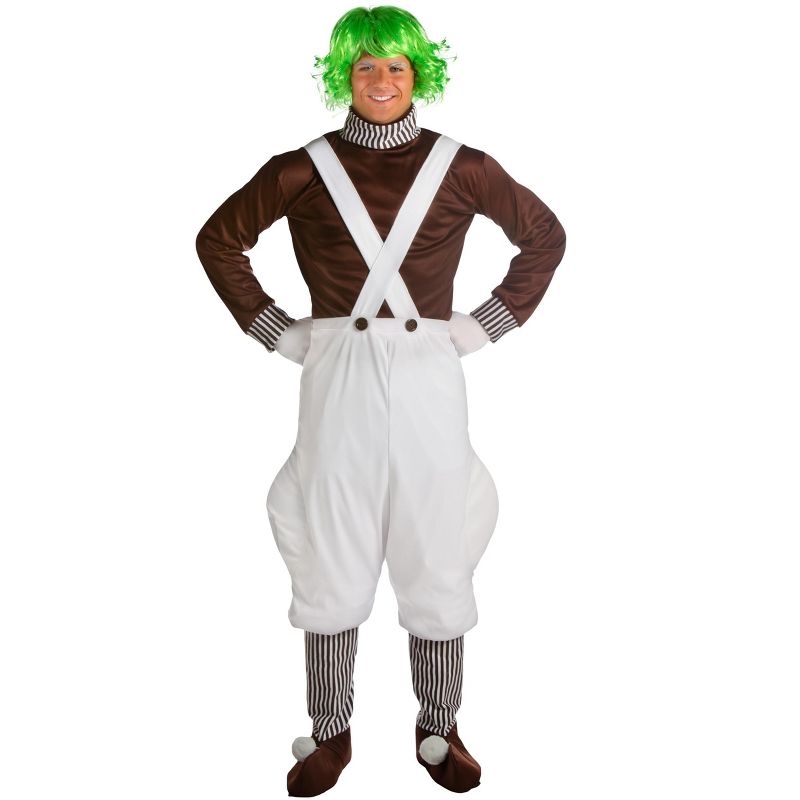 HalloweenCostumes.com Plus Size Chocolate Factory Worker Costume for Adults., 1 of 2