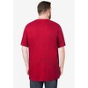 KingSize Shrink-Less Lightweight Longer-Length Crewneck Pocket T-Shirt - 3 of 4