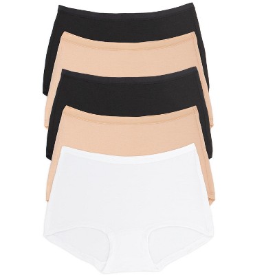 So Smooth Modal Midrise Boyshort 5-Pack | Felina | Panty