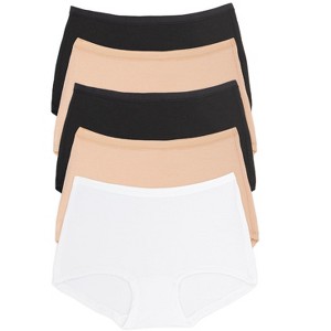 So Smooth Modal Midrise Boyshort 5-Pack | Felina | Panty - 1 of 1