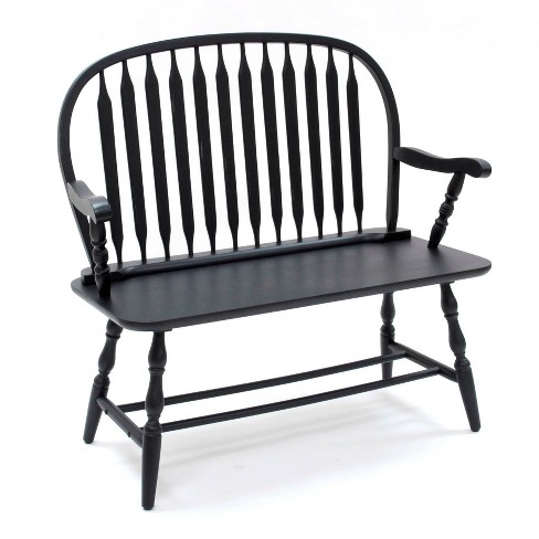 Safavieh american homes collection deals addison spindle back black bench