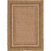 Unique Loom    Outdoor Border Multi Border Area Rug - 2 of 4