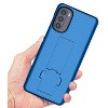 Nakedcellphone Case with Stand and Belt Clip Holster for Motorola Moto G 5G (2022) - 4 of 4