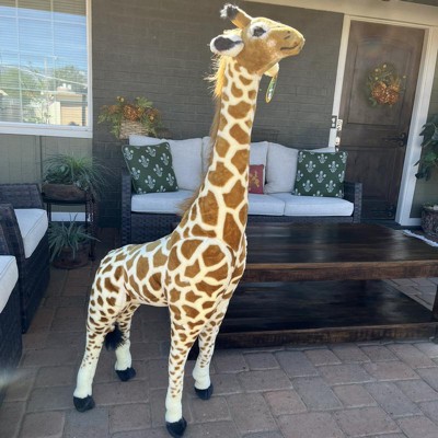 Huge giraffe on sale stuffed animal