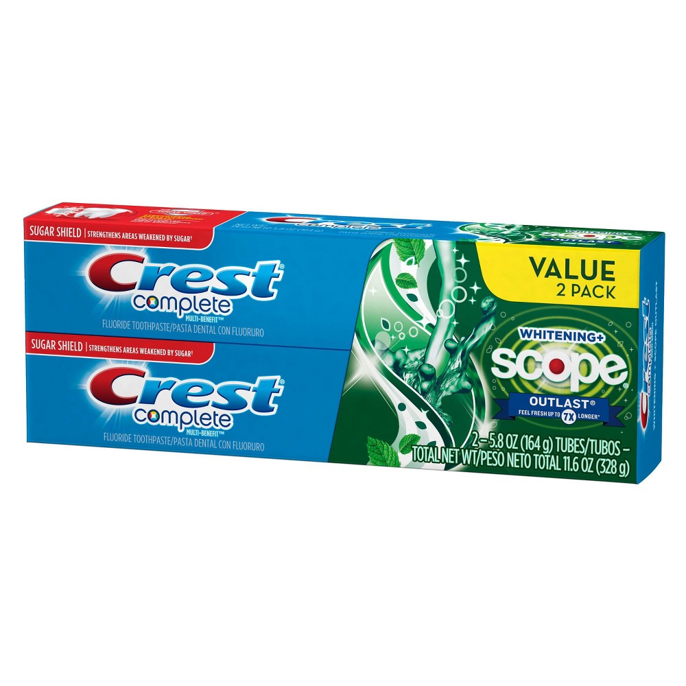 UPC 037000284864 product image for Crest Complete Multi-Benefit Toothpaste - Mint (Twin Pack) | upcitemdb.com