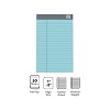TRU RED Notepads 5" x 8" Narrow Ruled Pastels 50 Sheets/Pad TR57356 - 3 of 4