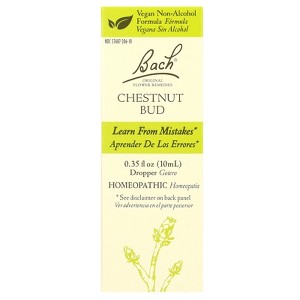 Bach Original Flower Remedies, Chestnut Bud, 0.35 fl oz (10 ml) - 1 of 4
