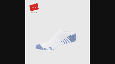 Hanes Premium Men's X-temp Performance No Show Socks 6pk - 6-12 : Target