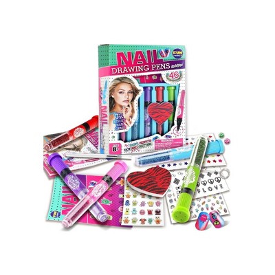 LOVELAY CREATIONS Craft Nail Pens Kit for Kids