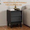 Lycvki Mid Century Modern 2 Set Nightstands Made of MDF - 4 of 4