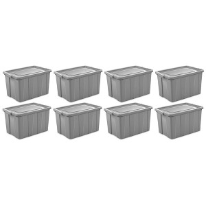 Sterilite Tuff1 18 Gallon Plastic Storage Tote Container Bin with Lid - 1 of 4