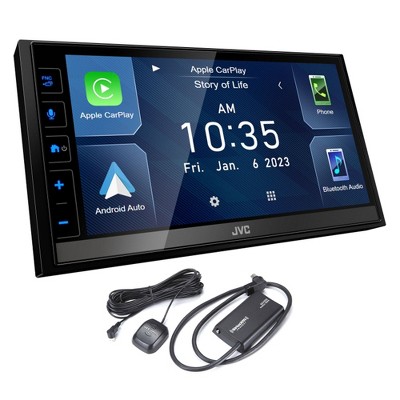 JVC KW-M785BW 6.8" Media Receiver, CarPlay & Android Auto - SXV300v1
