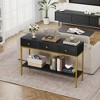 Console Table with 3 Drawers - 2 of 4