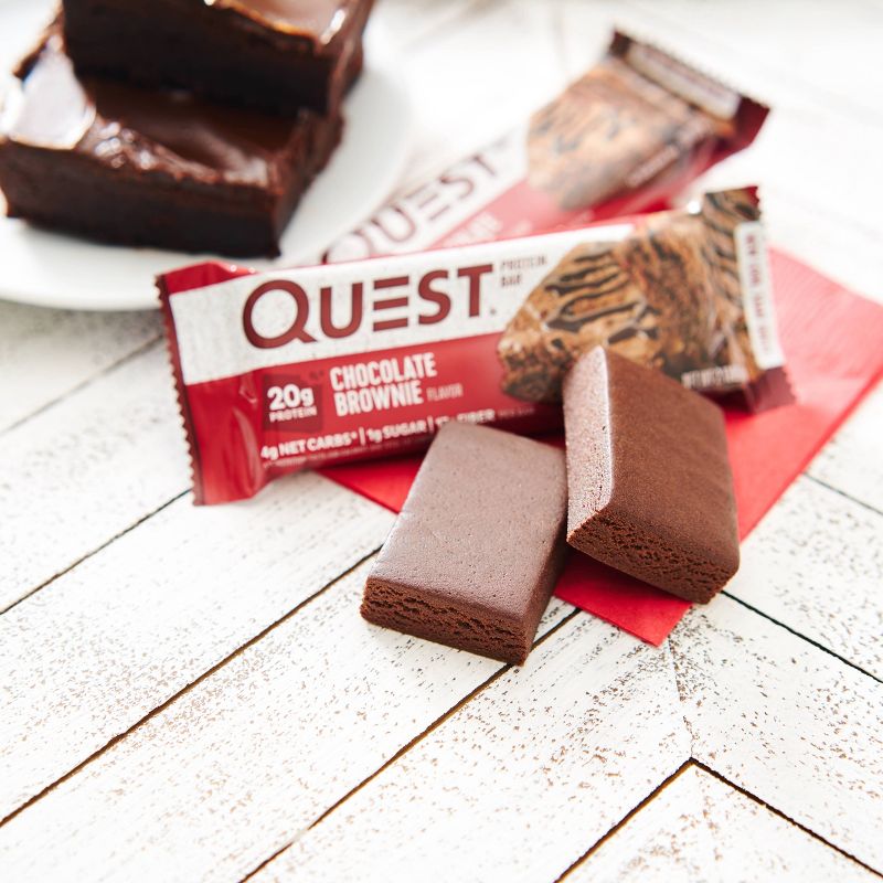 Quest Nutrition 20g Protein Bar - Chocolate Brownie, 4 of 10