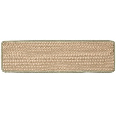 Colonial Mills Boat House - Olive Stair Tread Set, 13 Pcs