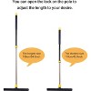 Floor Squeegee Scrubber with Adjustable Telescopic Pole, Heavy Duty EVA Foam Blade for Garage, Shower, and Tile - 3 of 4