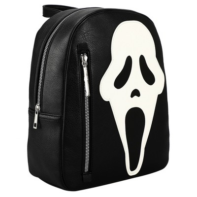 Scream Ghostface Glow in the Dark Horror Movie Character 11-inch Black Mini Backpack — фото 3