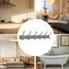 Unique Bargains Wall Mount Coat Rack with Hooks Used for Hanging Hat Towel Bathrooms - 3 of 4