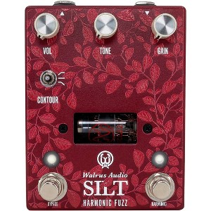 Walrus Audio Silt Harmonic Tube Fuzz Effects Pedal Floral Series 2024 Red - 1 of 4