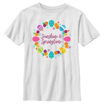 Boy's Disney Easter Princess Eggs Sunshine & Springtime T-Shirt