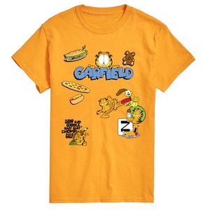 Men's - Garfield - Collage Short Sleeve Graphic T-Shirt - 1 of 3