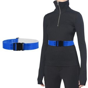 Unique Bargains Adjustable High Visibility Running Reflective Belt for Motorcycling Cycling - 1 of 4