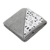 Honest Baby Organic Cotton Reversible Mini-Quilted Receiving Blanket - 2 of 4