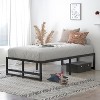 Allewie Metal Platform Bed, Heavy Duty Bed Frame with 14" Under Bed Storage, Strong Metal Slats Support, No Box Spring Needed - 2 of 4