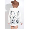 Women's Floral Print Tunic Top - Phil Love - 3 of 3