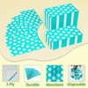 Hachikiko 100 Pack Teal Polka Dots Guest Towel Napkins,Red Disposable Dinner Napkins Easter Paper Hand Towels Picnic Napkins for Wedding Supply - 3 of 4