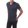 Pro Club Men's Comfort Cotton Short Sleeve V-Neck Tee T- Shirt - 2 of 4