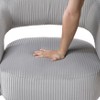 CAVINAS Modern Swivel Accent Chair Soft Corduroy Plush Seating Living Room Chair Comfy Chair - 2 of 4