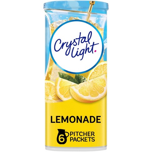 Crystal Light Natural Lemonade Drink Mix 6pk 3 2oz Target