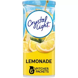 Crystal Light Natural Lemonade Drink Mix - 6pk/0.53oz