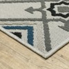 Oriental Weavers Torrey 004Y1 Light Grey/ Blue Indoor/Outdoor Area Rug - 9'10" x 12'10" - 2 of 4