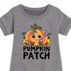 Girls' - Instant Message - Fall Graphic Short Sleeve Fleece Dress - 2 of 4