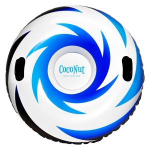 Winter Snow Tube for Adults by CocoNut Outdoor, 48" Jumbo Inflatable Sled - 1 of 4