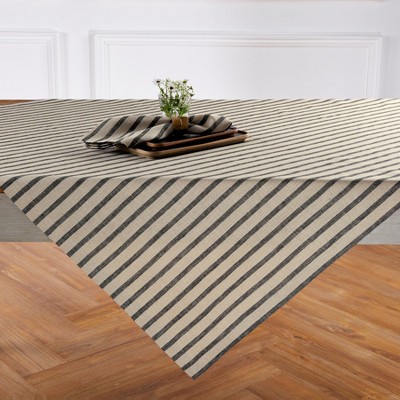 Solino Home Striped Linen Table Throw | Madison Stripe
