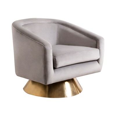 target white fluffy chair