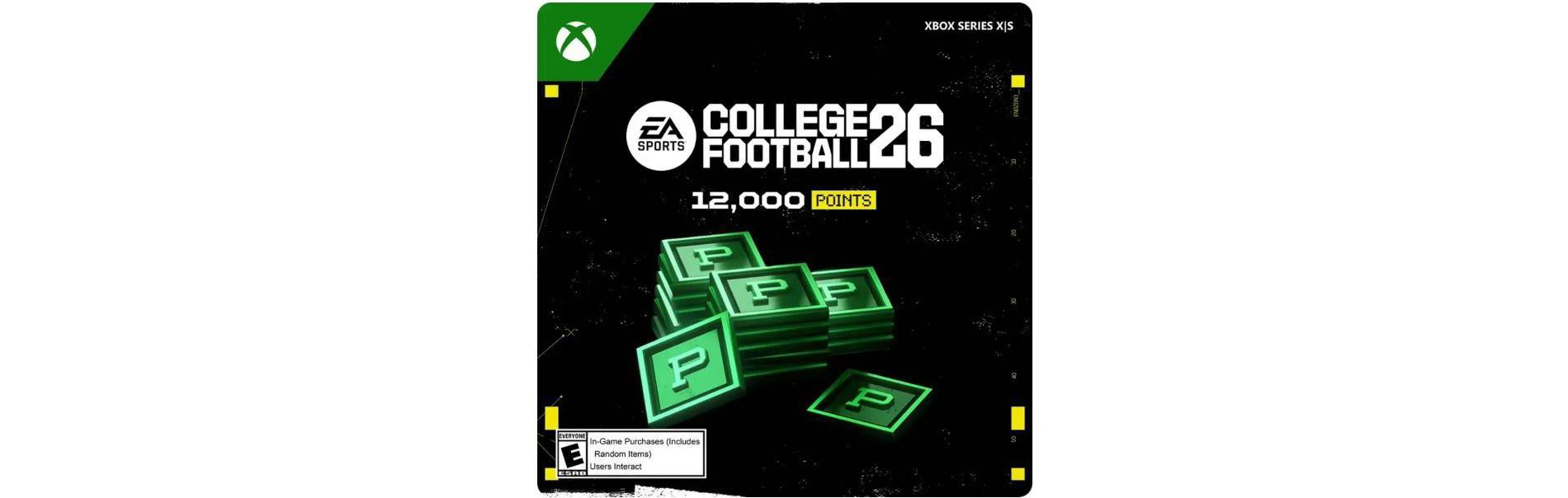 College Football 26: 12000 Points - Xbox Series X|S (Digital)