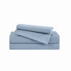 The Farmhouse by Rachel Ashwell 4pc King Washed Cotton Sheet Set Light Blue - 2 of 4